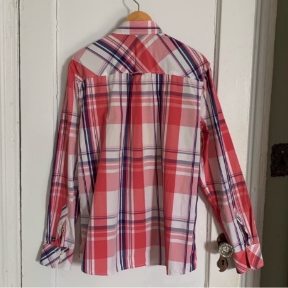 Gaastra Long Sleeve Multicolor Plaid Shirt - Picture 3 of 16